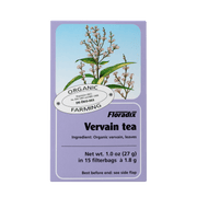 Floradix Organic Lemon Verbena Herbal Tea box, 15 teabags.