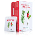 Nutra Tea Tisana agli Aghi di Pino e Rosa Canina | 20 Bustine Biodegradabili | 40g