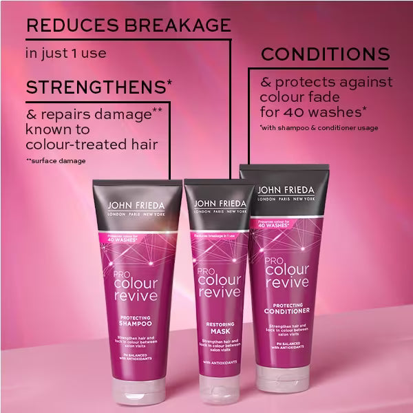 John Frieda Pro Colour Revive protecting conditioner 250ml tube product information