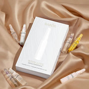 BABOR With Love Ampoule Concentrates, ampoule vial gift set packaging, assorted formulas, 7 x 2ml, facial skincare use