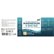 Swedish Nutra Magnesium liquid orange 500ml barcode packaging