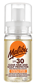 Protezione Capelli e Cuoio Capelluto Trasparente SPF30 Malibu – 50ml