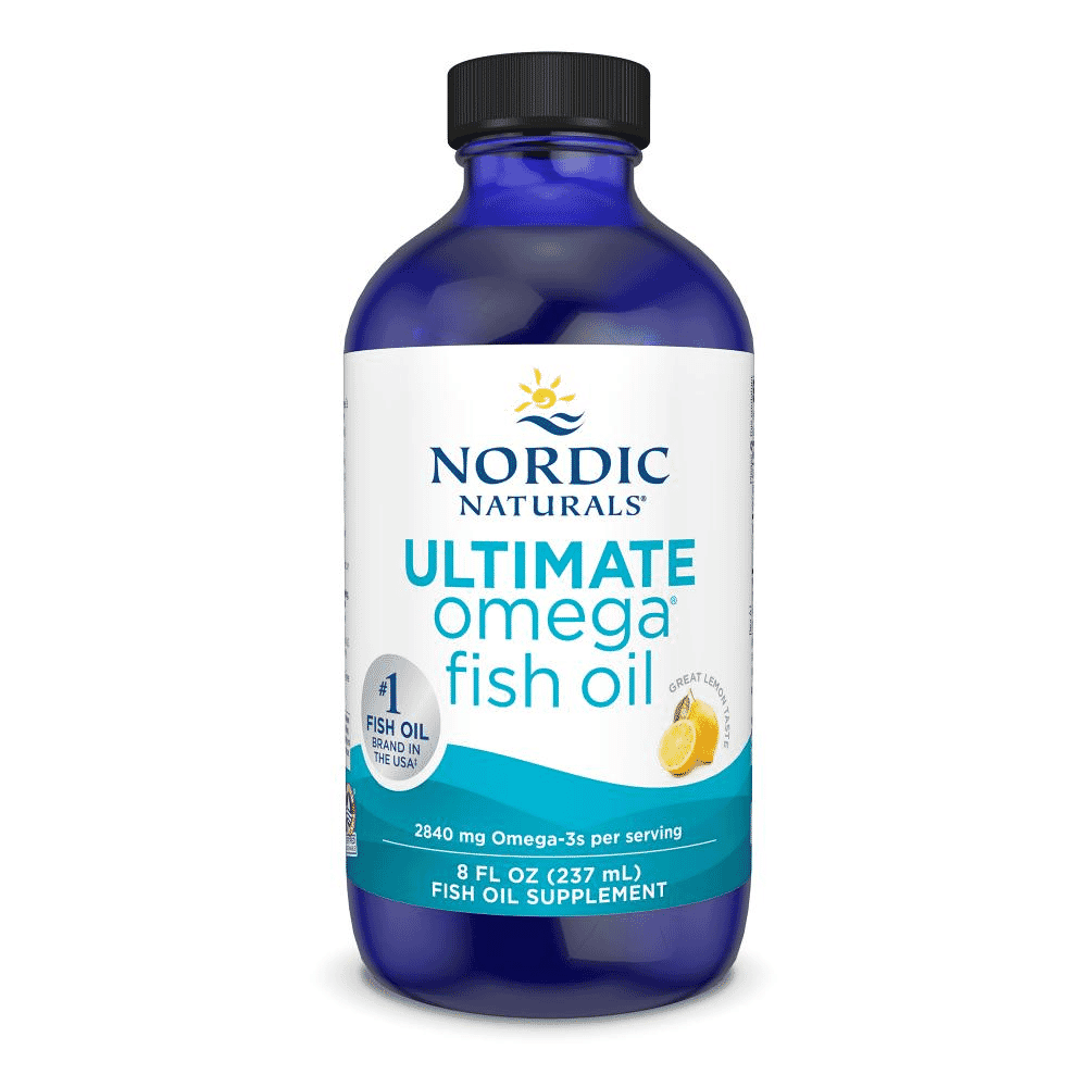 Nordic Naturals Ultimate Omega - 2840mg Omega-3 Fish Oil - Lemon Flavour