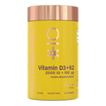 Nutriburst Vitamin D3 & K2 Gummies - 2000IU D3 + 100µg K2 MK7 - 60 Count