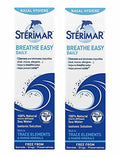 STERIMAR Breathe Easy Daily - Spray nasale per febbre - 100ml - CONFEZIONE DA 2