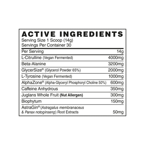 Naughty Boy Menace® Pre-Workout, Candy Watermelon, 420g