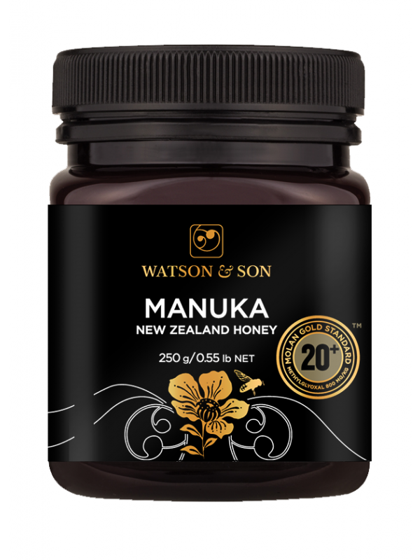 Watson & Son Black Label Manuka Honey MGS20+ (MGO800) 250g